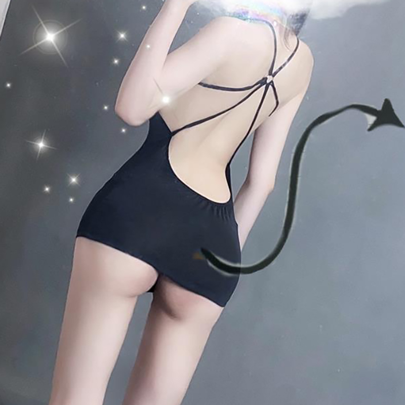 Bust Keyhole Babydoll Sheer Mesh Chemise Gray