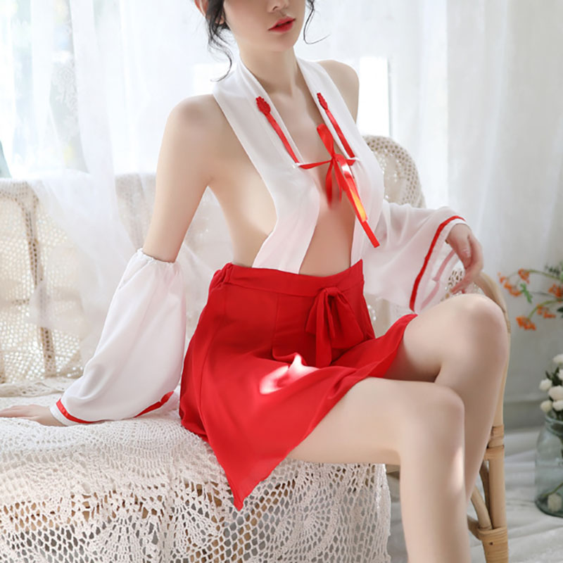 Costume Open Bust Babydoll Chemise Sleepwear Outfits Costume Open Bust Babydoll Chemise Sleepwear Outfits