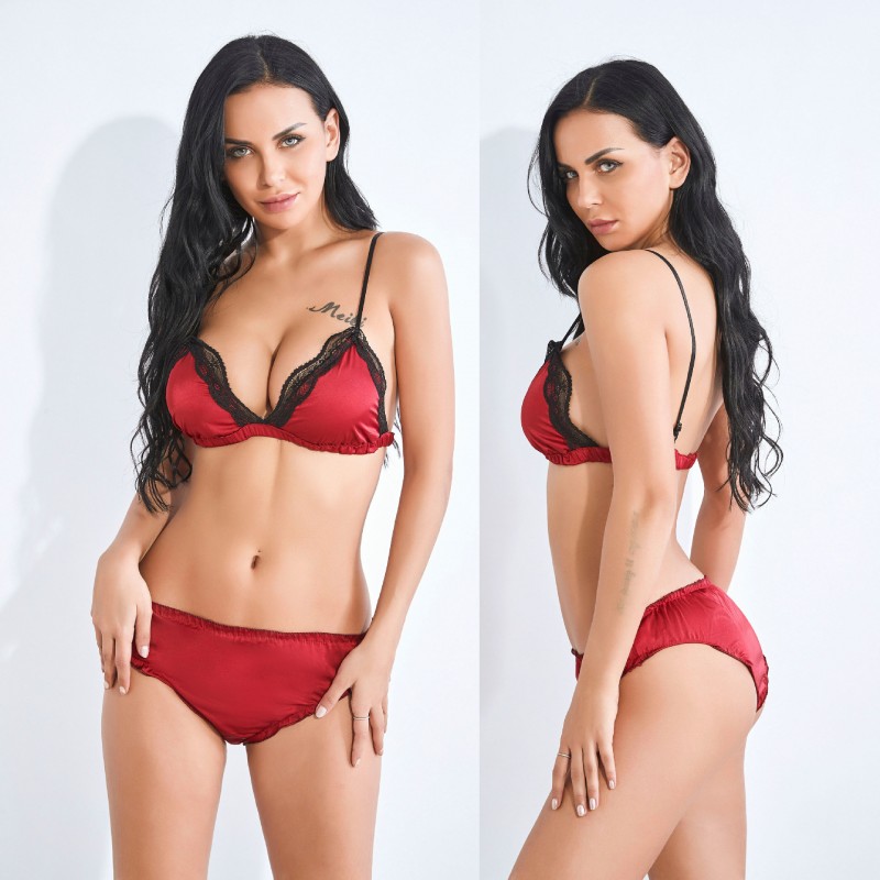 Lace Babydoll 2 Piece Sexy Bra and Panty Set Lace Babydoll 2 Piece Sexy Bra and Panty Set