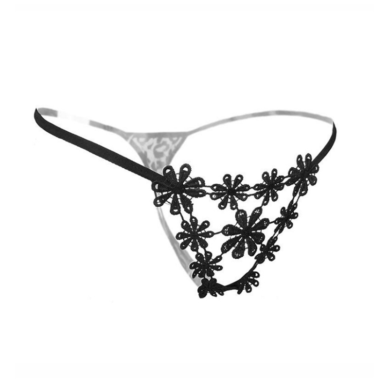 Sexy Lace G-String Open Crotch Thong Panties Sexy Lace G-String Open Crotch Thong Panties