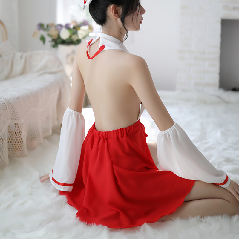 Women's Fashion Backless Cosplay Pleated Mini Skirt Women's Fashion Backless Cosplay Pleated Mini Skirt