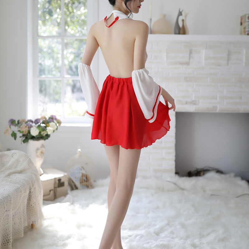 Women's Fashion Backless Cosplay Pleated Mini Skirt Women's Fashion Backless Cosplay Pleated Mini Skirt