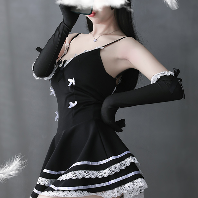 Maid Outfits for Women Sexy French Maid Costume Babydoll Dress 1452 Maid Outfits for Women Sexy French Maid Costume Babydoll Dress 1452