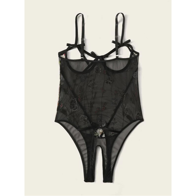 Sexy See Through Halter Neck Women Lingerie With Chest Hollow Sexy See Through Halter Neck Women Lingerie With Chest Hollow